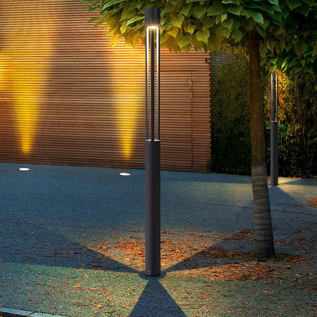 COB 30W LED Bollard Light Modern Open Fixture for Elegant Landscape Lighting-Lighom