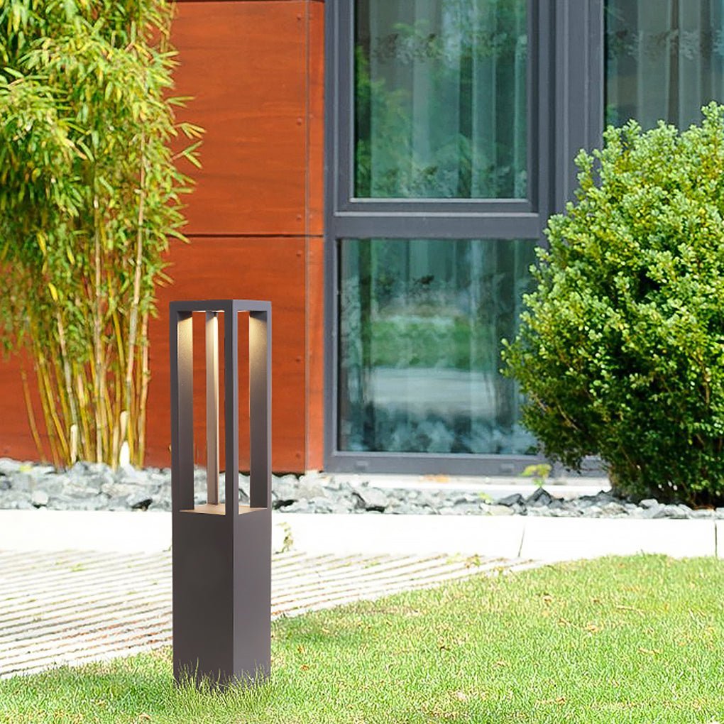 COB 30W LED Bollard Light Modern Open Fixture for Elegant Landscape Lighting-Lighom