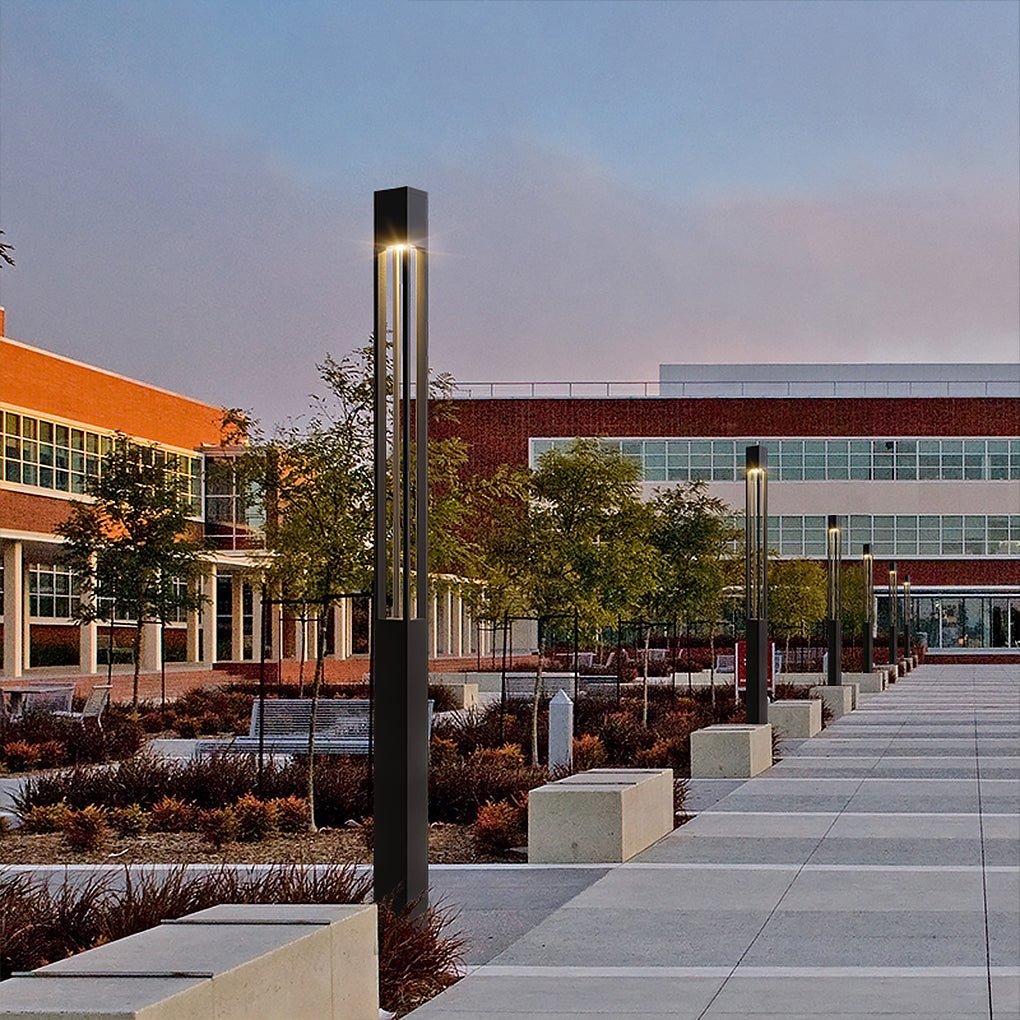 COB 30W LED Bollard Light Modern Open Fixture for Elegant Landscape Lighting-Lighom