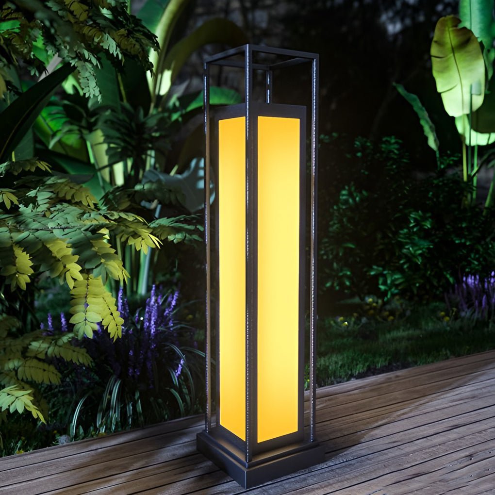 Column-Guard Tall LED Outdoor Lights Waterproof Pathway and Lawn Lighting-Lighom