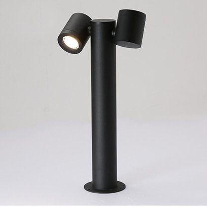 Flexi-Glow Dual-Head Rotatable Outdoor Lawn Light for Modern Landscapes-Lighom