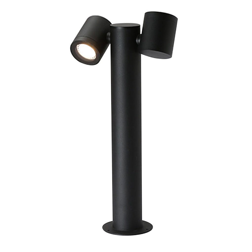 Flexi-Glow Dual-Head Rotatable Outdoor Lawn Light for Modern Landscapes-Lighom