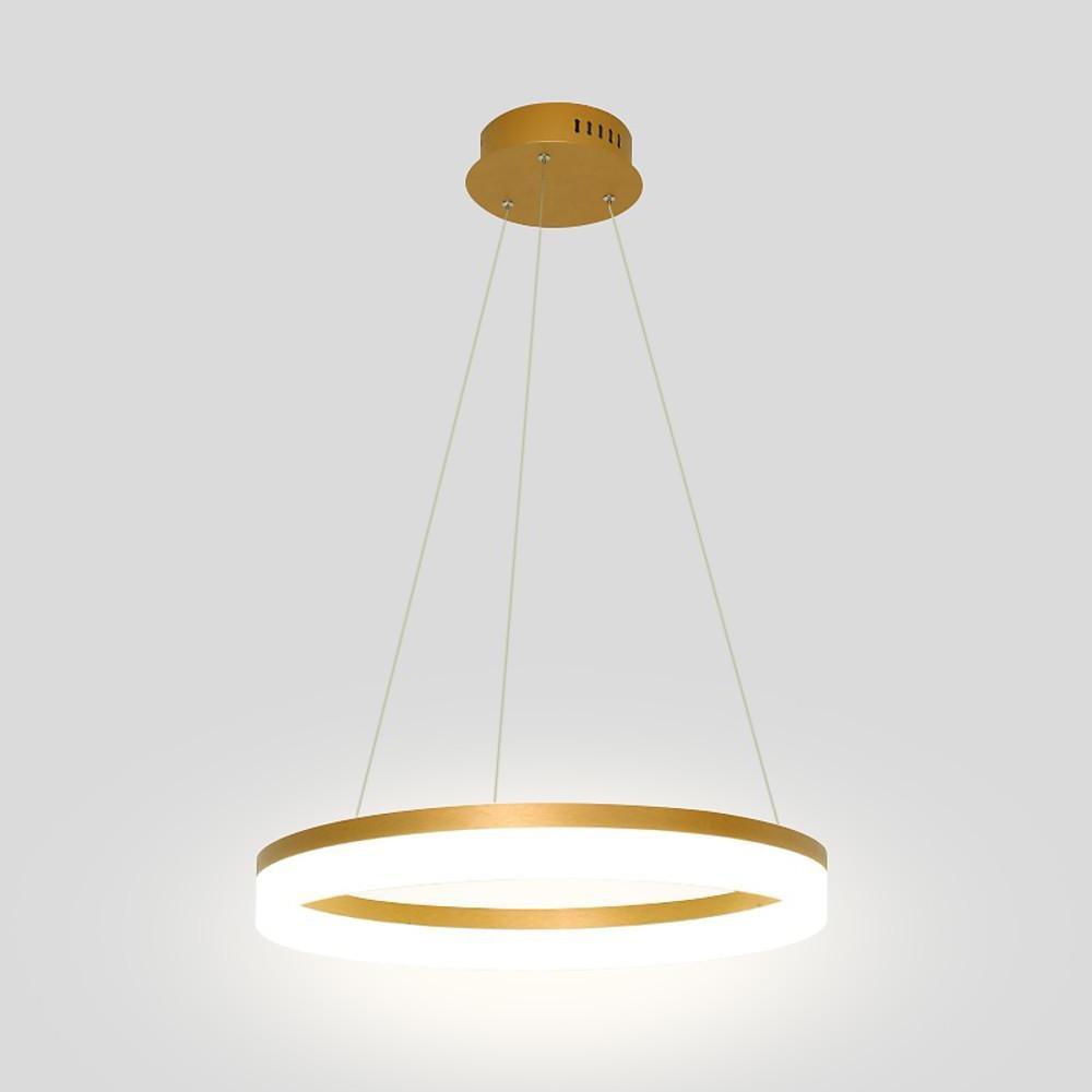 Flat Circular Island Kitchen Pendant Lighting Contemporary Pendant Light-Lighom