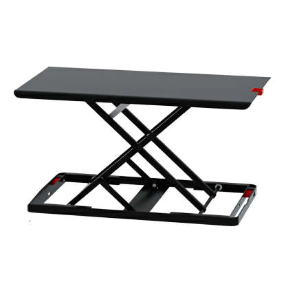 White Adjustable Foldable Steel Standing Desk
