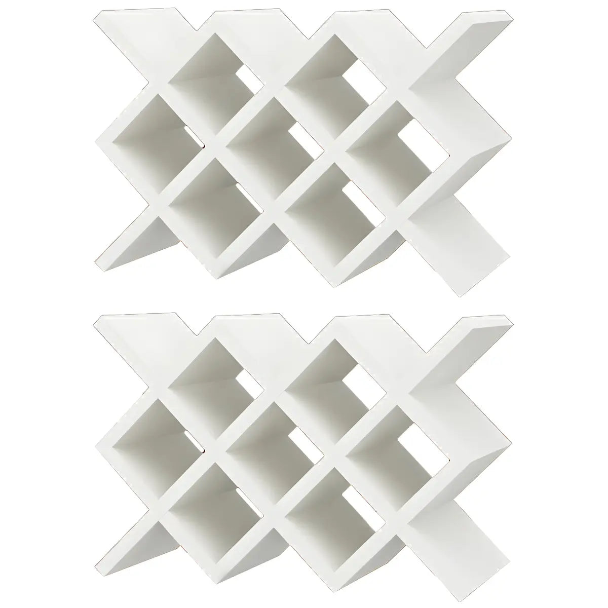 Wood Stackable Tabletop Wine Rack