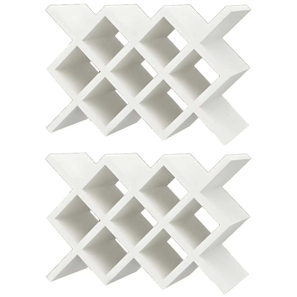 Wood Stackable Tabletop Wine Rack