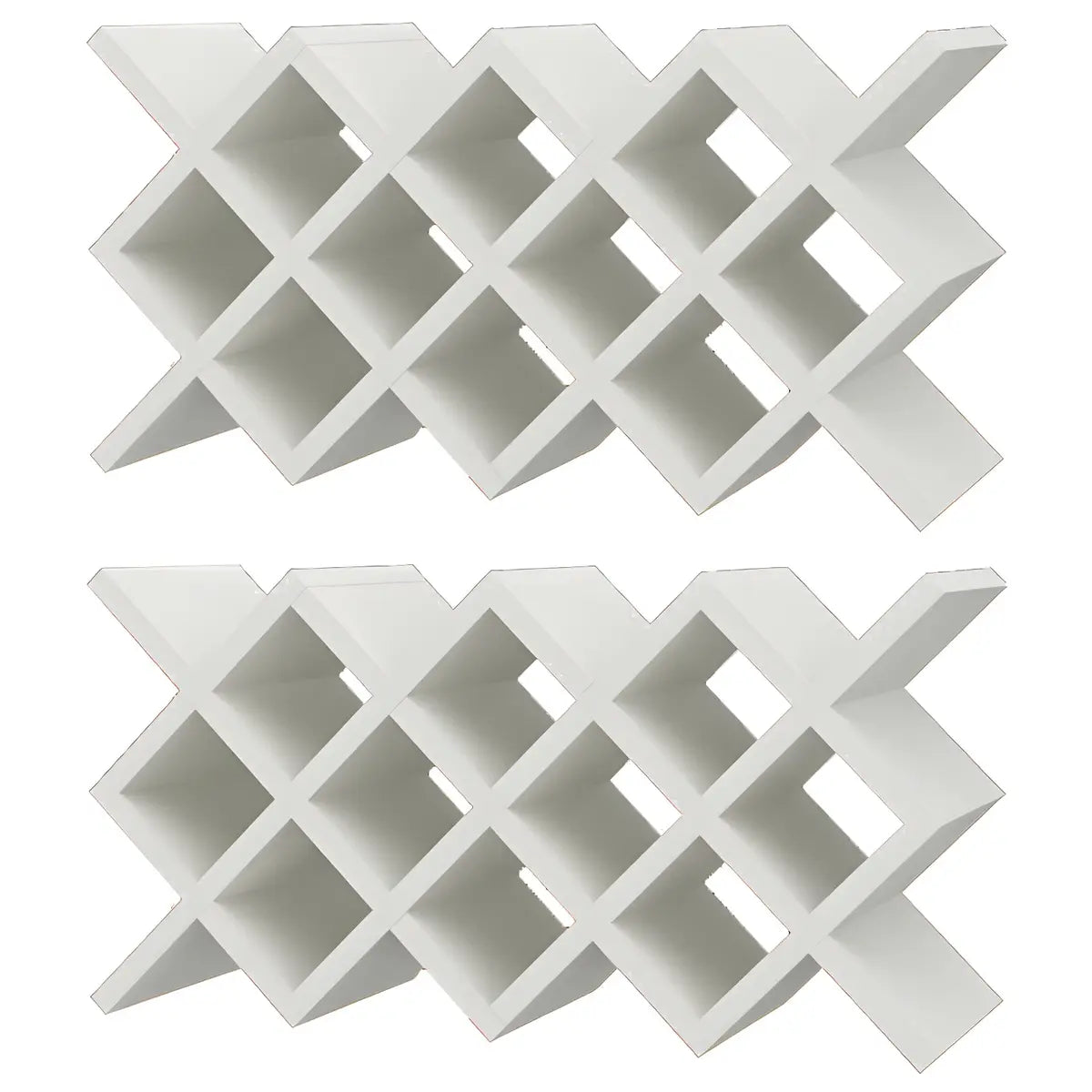 Wood Stackable Tabletop Wine Rack