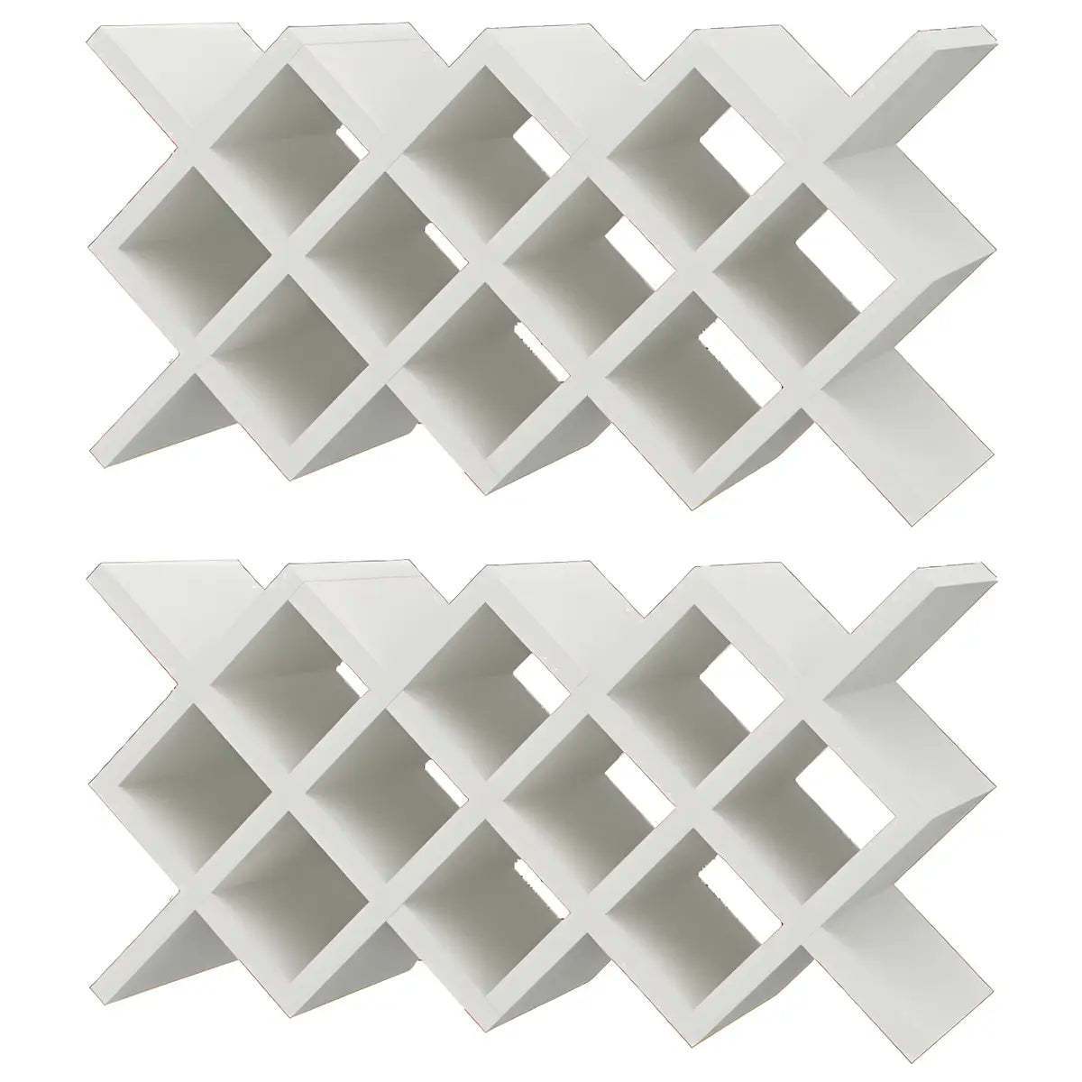 Wood Stackable Tabletop Wine Rack