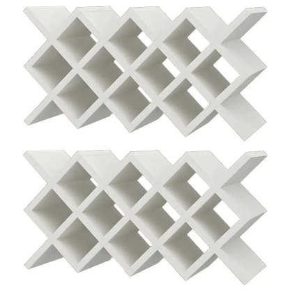 Wood Stackable Tabletop Wine Rack
