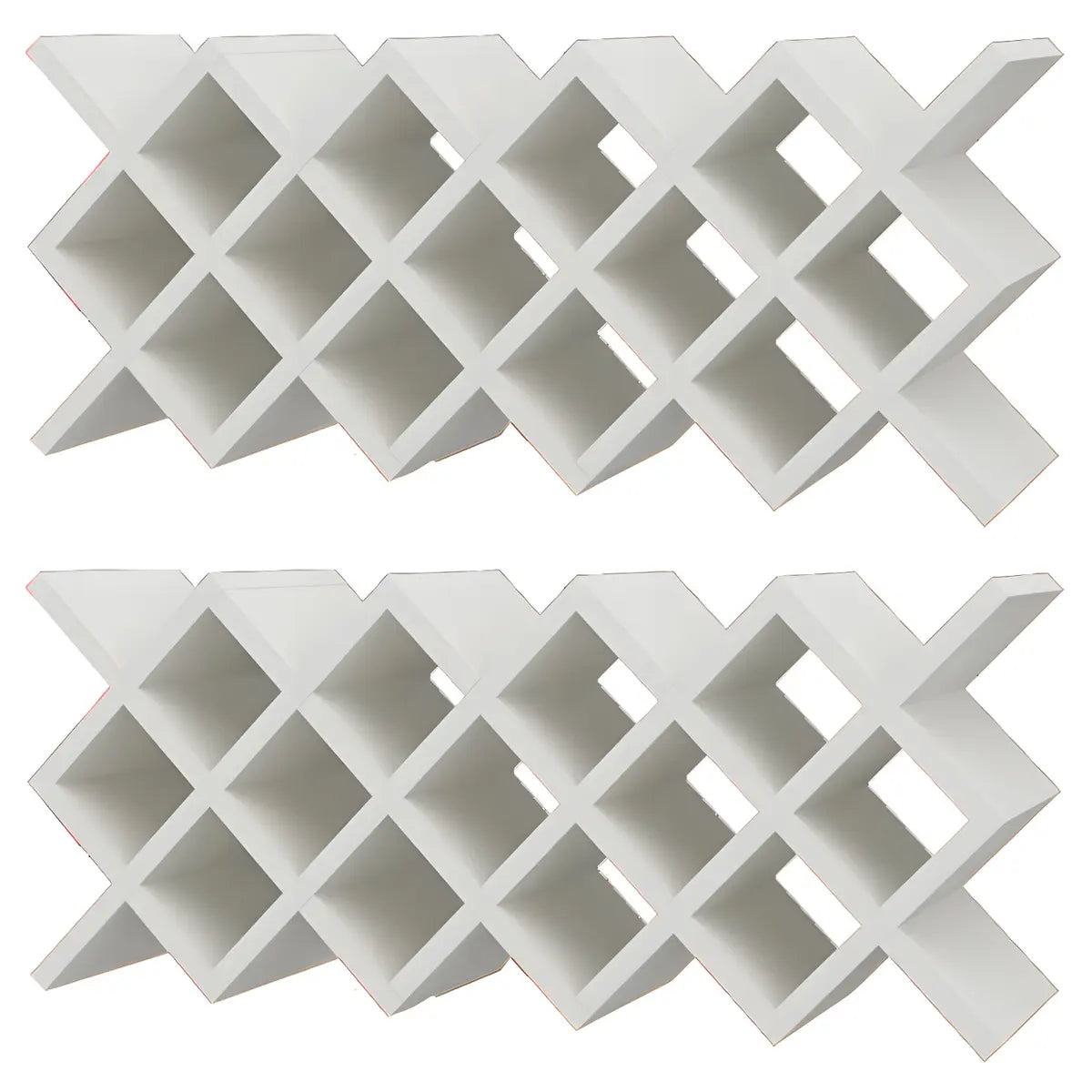 Wood Stackable Tabletop Wine Rack