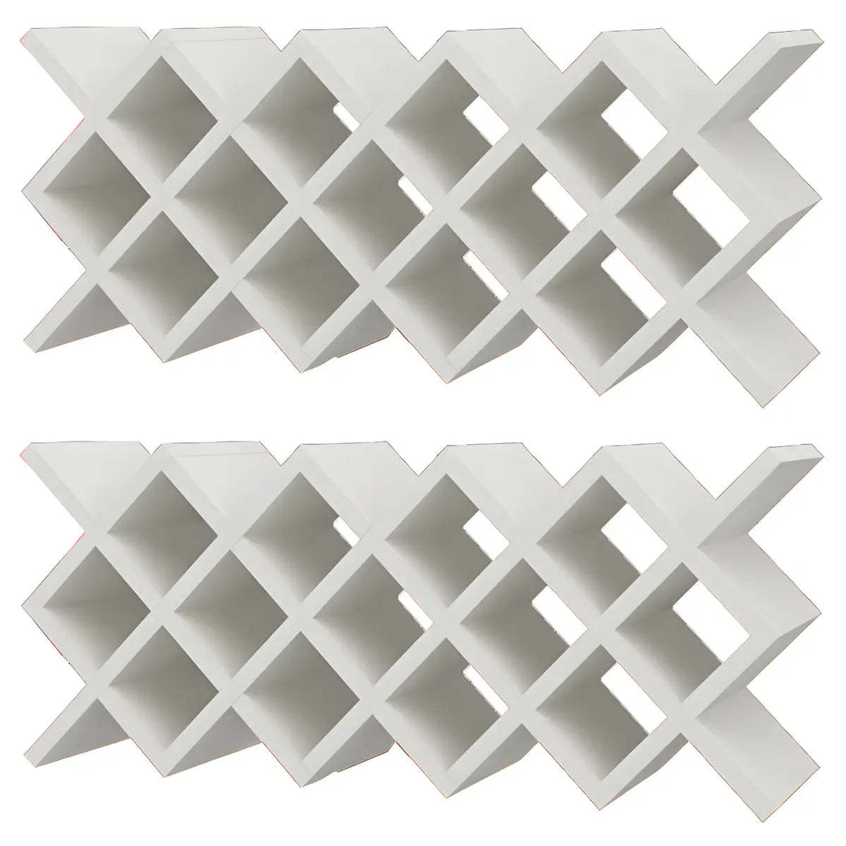 Wood Stackable Tabletop Wine Rack