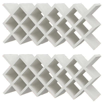 Wood Stackable Tabletop Wine Rack