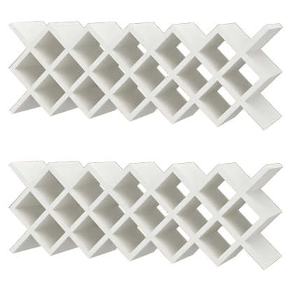 Wood Stackable Tabletop Wine Rack