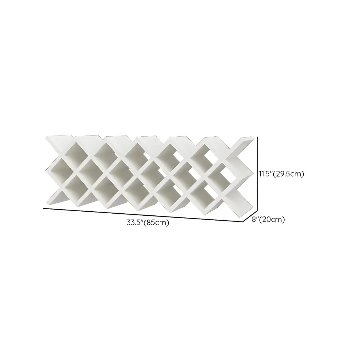 Wood Stackable Tabletop Wine Rack