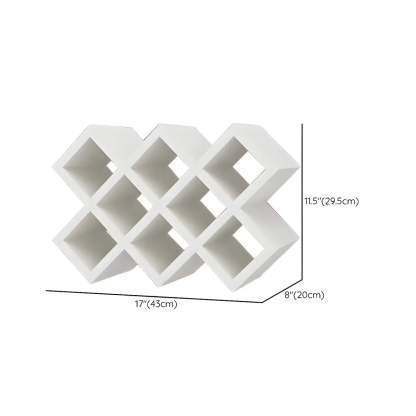 Wood Stackable Tabletop Wine Rack