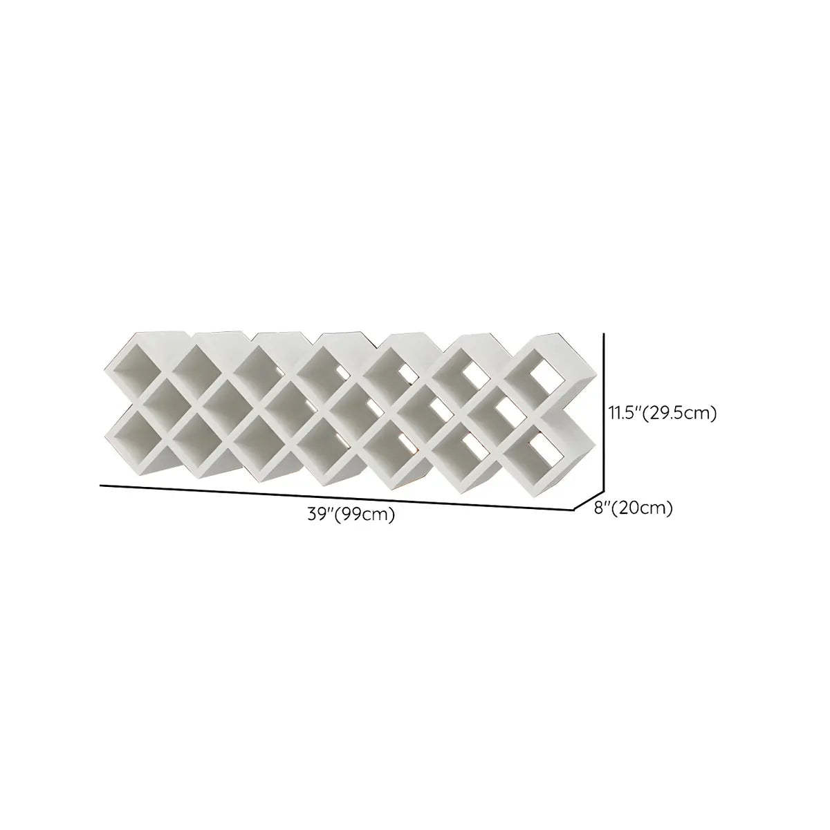 Wood Stackable Tabletop Wine Rack