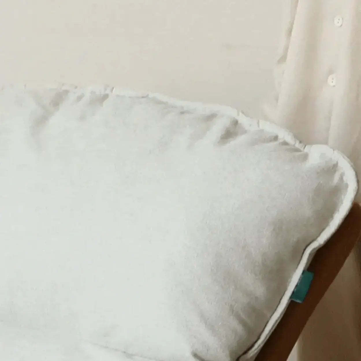 White Orange Scratch-Resistant Rocking Chair