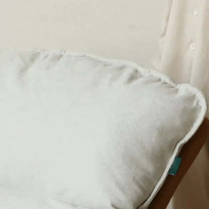 White Orange Scratch-Resistant Rocking Chair