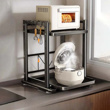 White Rust Resistant Steel Baker's Rack with Shelves — White