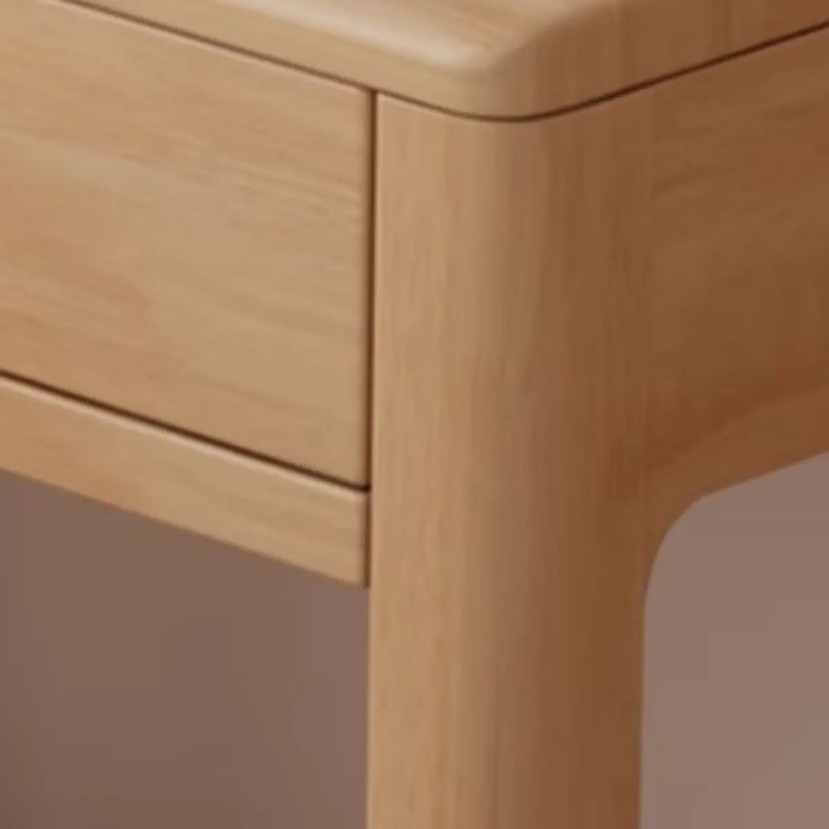 Small White Wood Drawer Sled Writing Desk