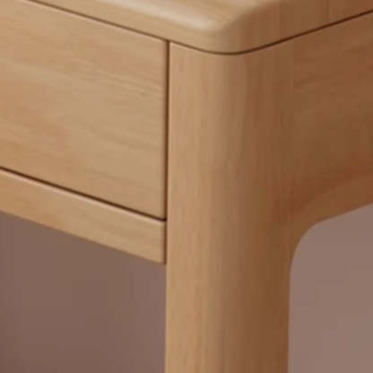 Small White Wood Drawer Sled Writing Desk