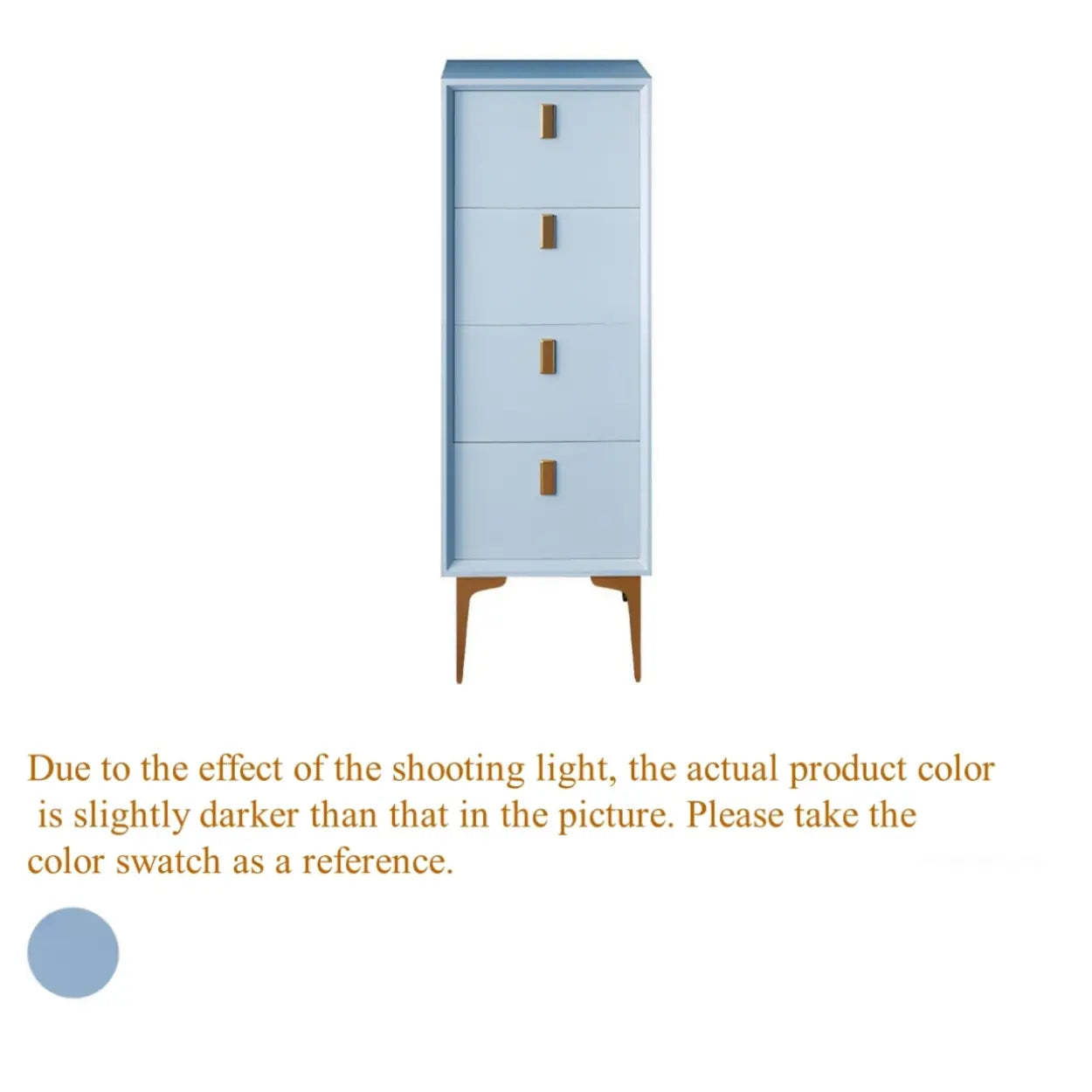 White Vertical Wood Semainier Dresser