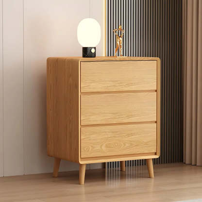 White Space-Saving Vertical Bachelor Chest — 2 / Natural/ White