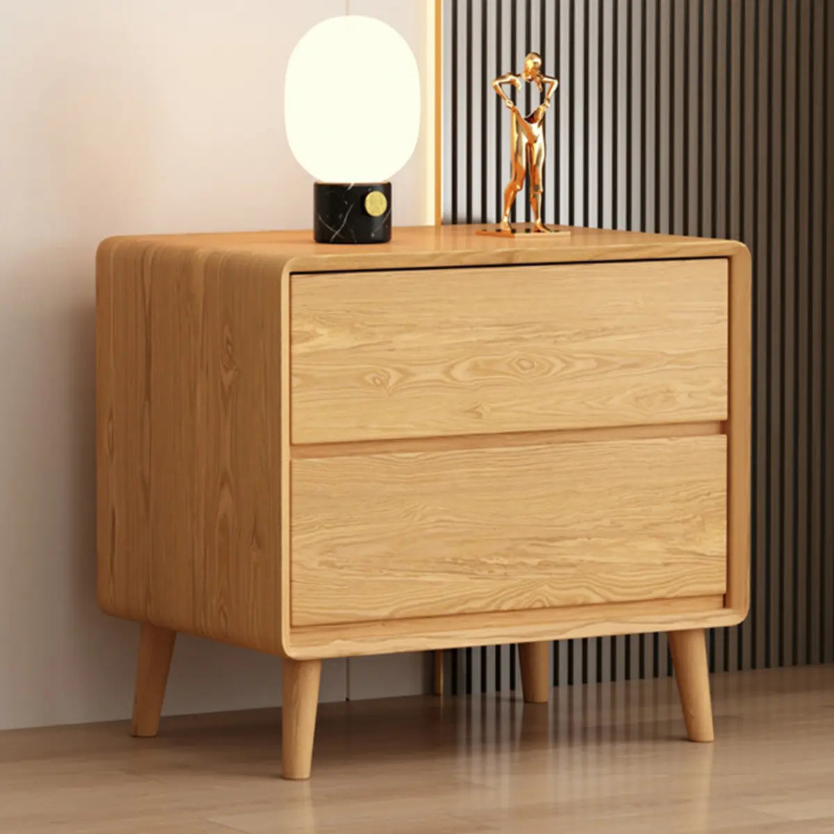 White Space-Saving Vertical Bachelor Chest — 3 / White
