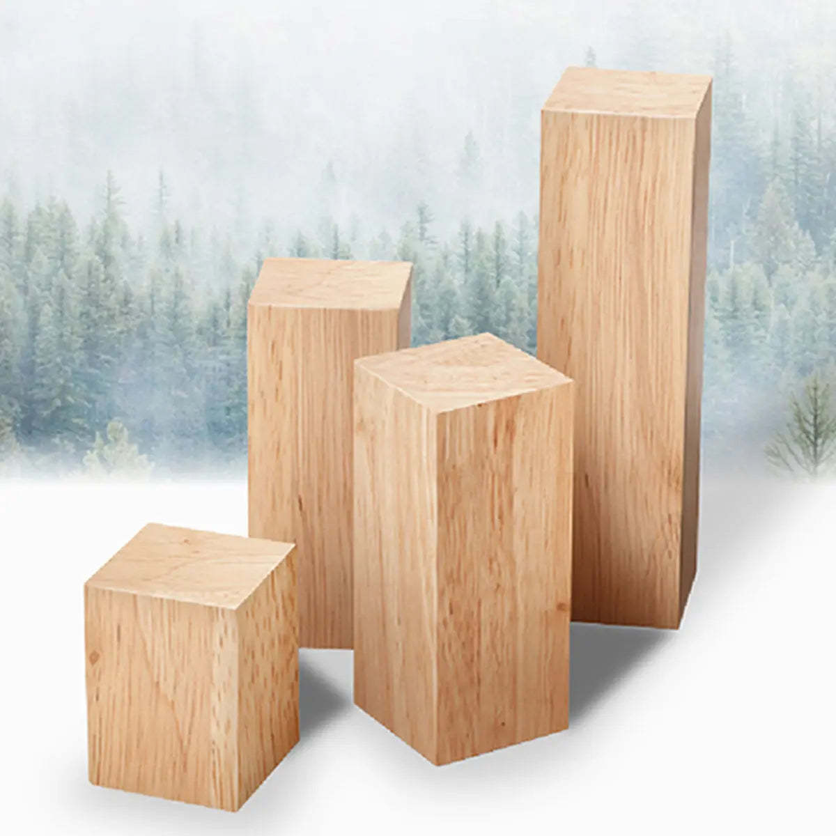 Wood Butcher Block Retractable Storage Computer Desk — Without Chairs / Grey