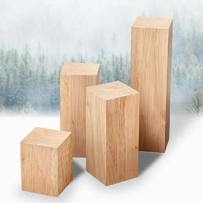 Wood Butcher Block Retractable Storage Computer Desk — Without Chairs / Grey