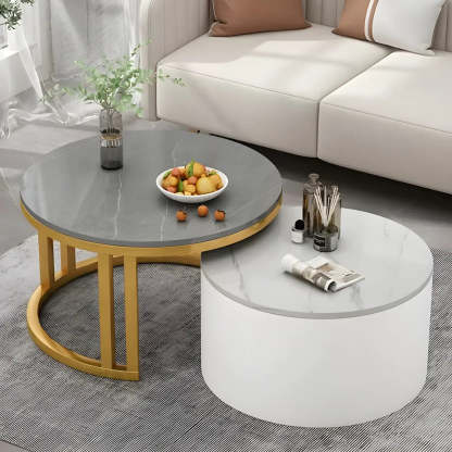 Round Storage Nesting Coffee Tables