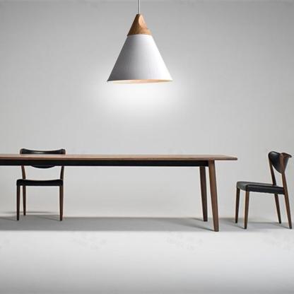 50" Conical LED Modern Kitchen Island Pendant