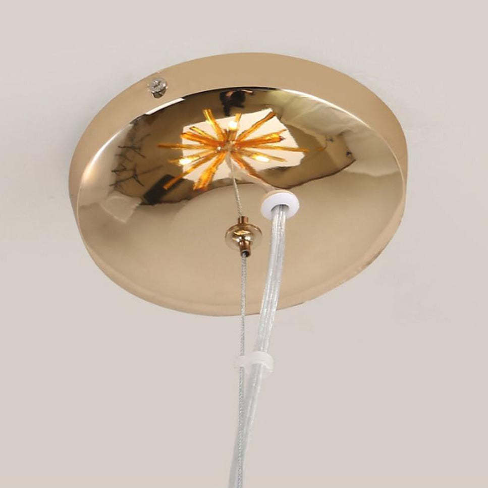 9-Light Metal Modern Kitchen Island Pendant
