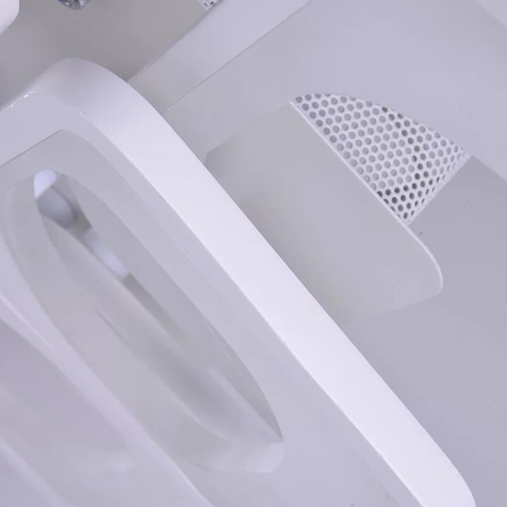 Rectangular Metal LED White Modern Ceiling Lights Flush Mount Lighting-Lighom