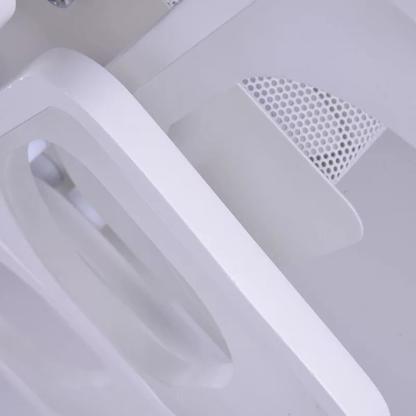 Rectangular Metal LED White Modern Ceiling Lights Flush Mount Lighting-Lighom