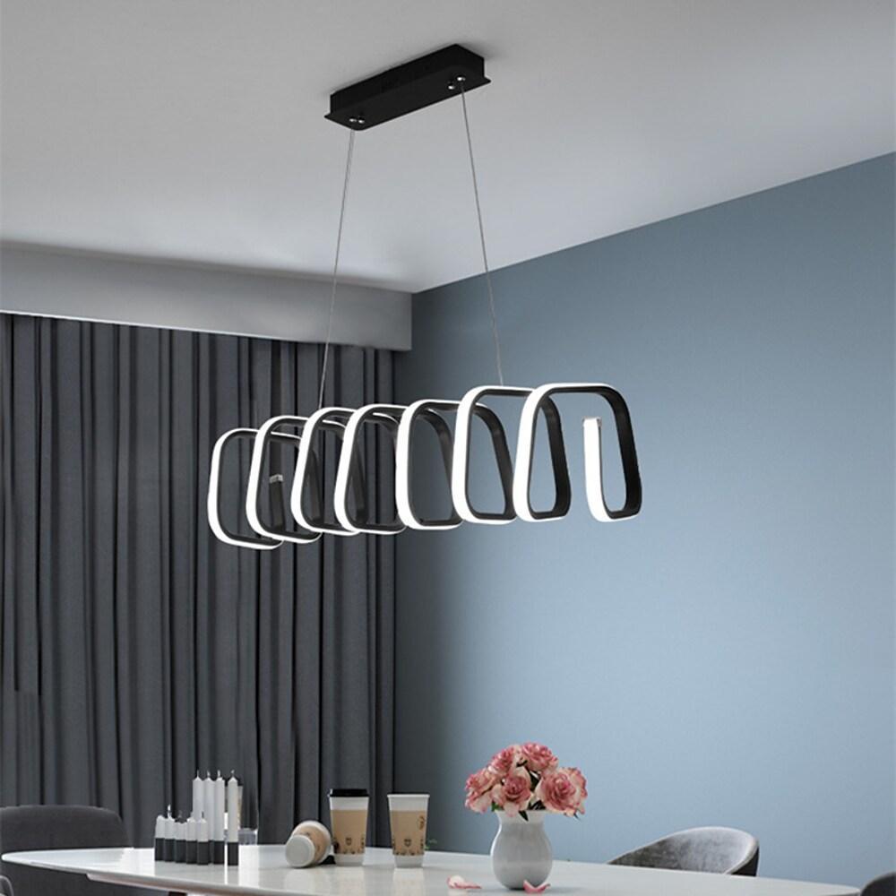 Triangular Acrylic LED Kitchen Dining Pendant Light