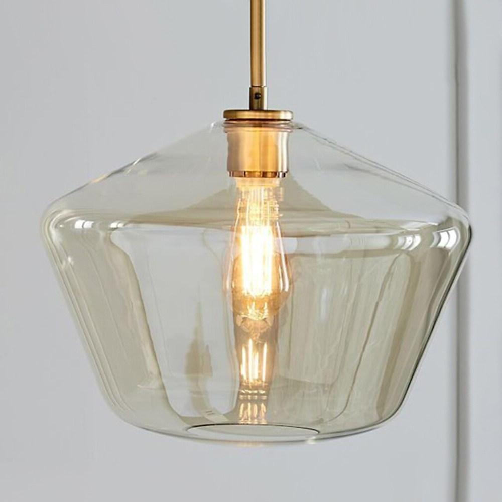 Nordic Classic Copper Glass Pendant Lights Industrial Style Droplight-Lighom