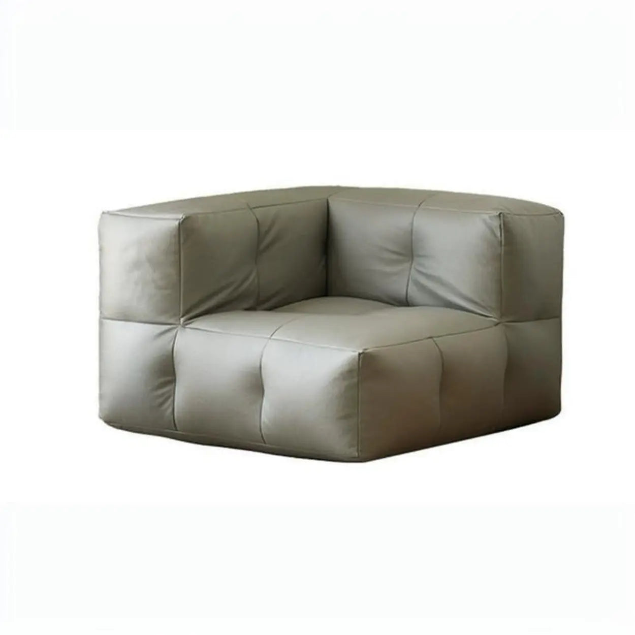 Yellow Tech Cloth Biscuit Back Reclining Corner Chair — Orange / Corner Chair / Tech Cloth