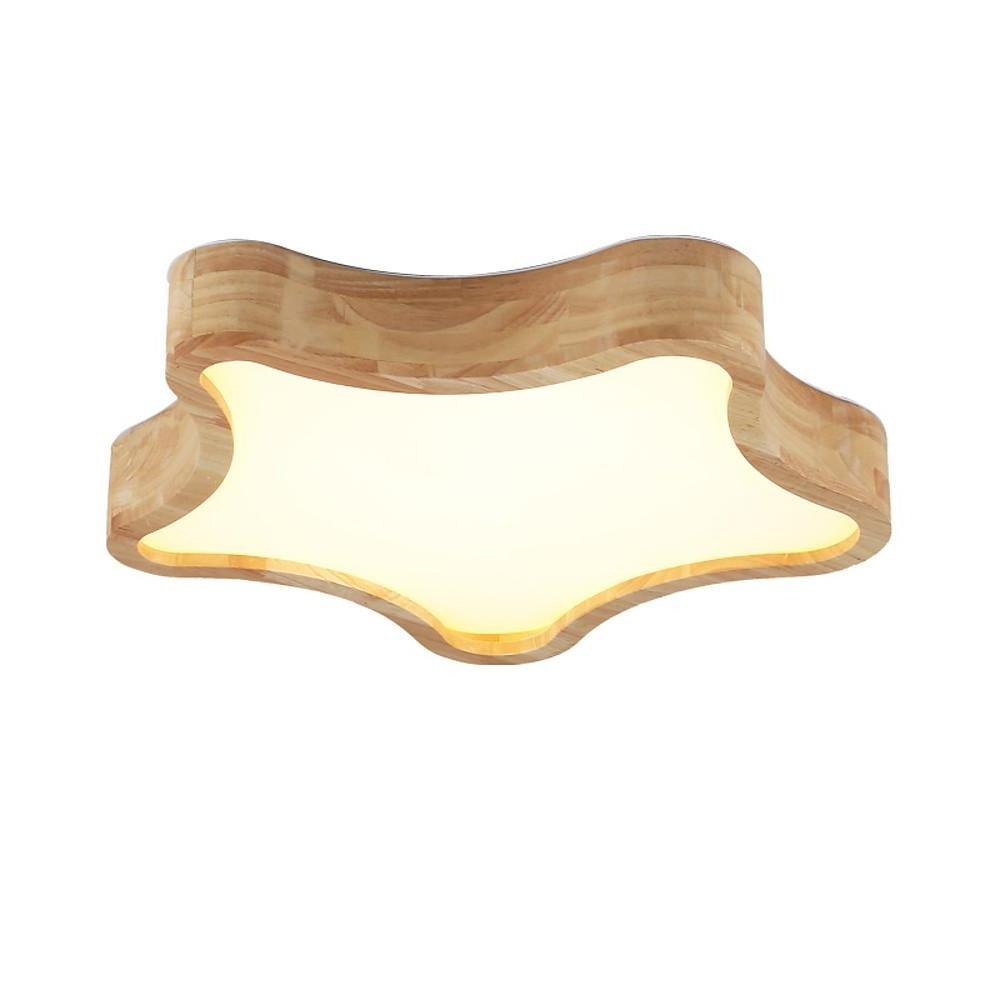Novelty kids flush mount lighting in synthetic — 21" Diameter / Cool White (6000K)