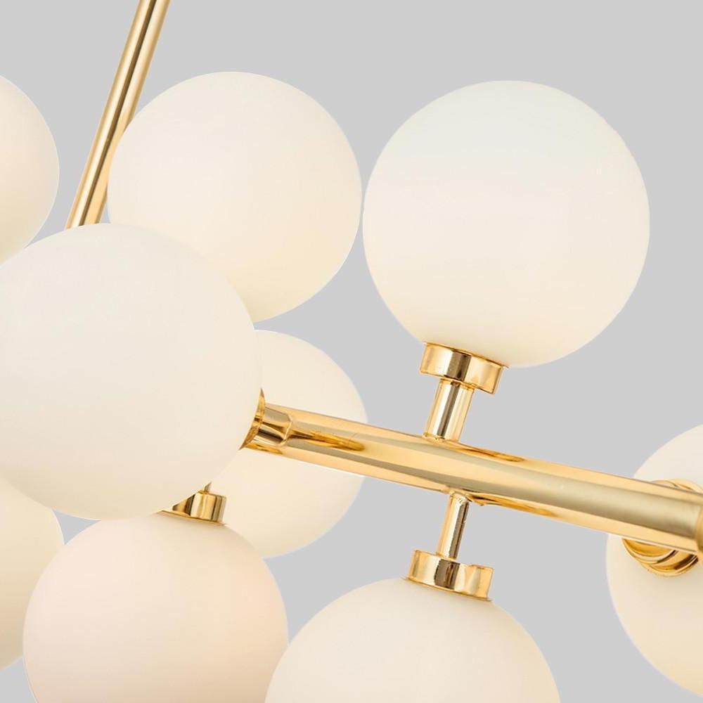 35" LED 16-Bulb Molecular Pendant