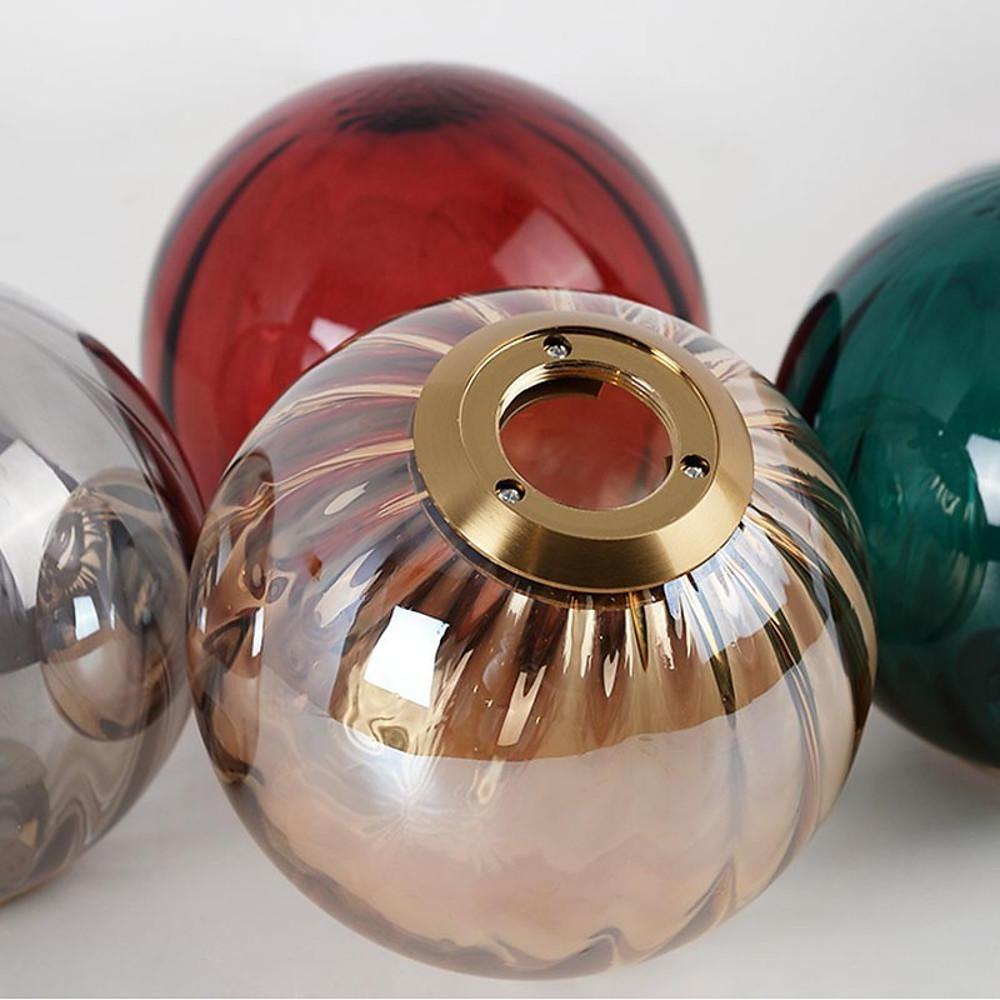 Ball Metal Glass LED Pendant Light
