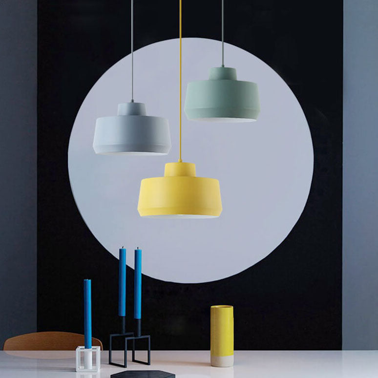 Macaron Candy Jar Aluminum Pendant Light