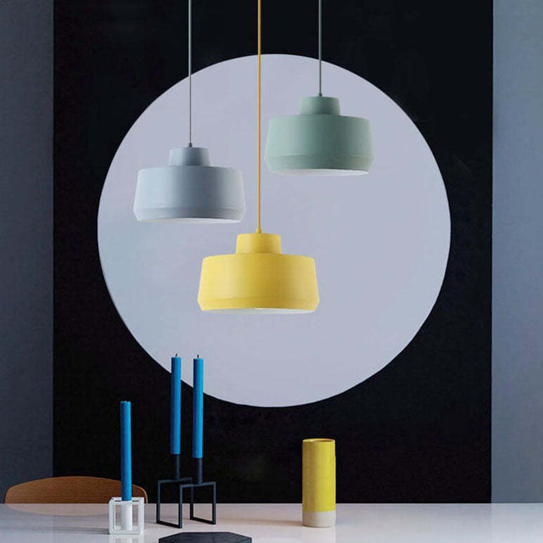 Macaron Candy Jar Aluminum Pendant Light