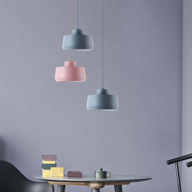 Macaron Candy Jar Aluminum Pendant Light