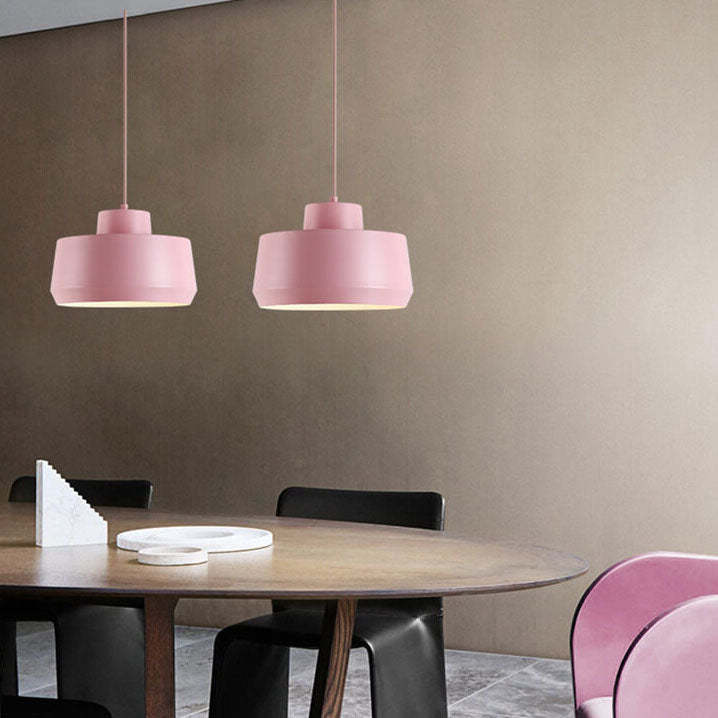 Macaron Candy Jar Aluminum Pendant Light