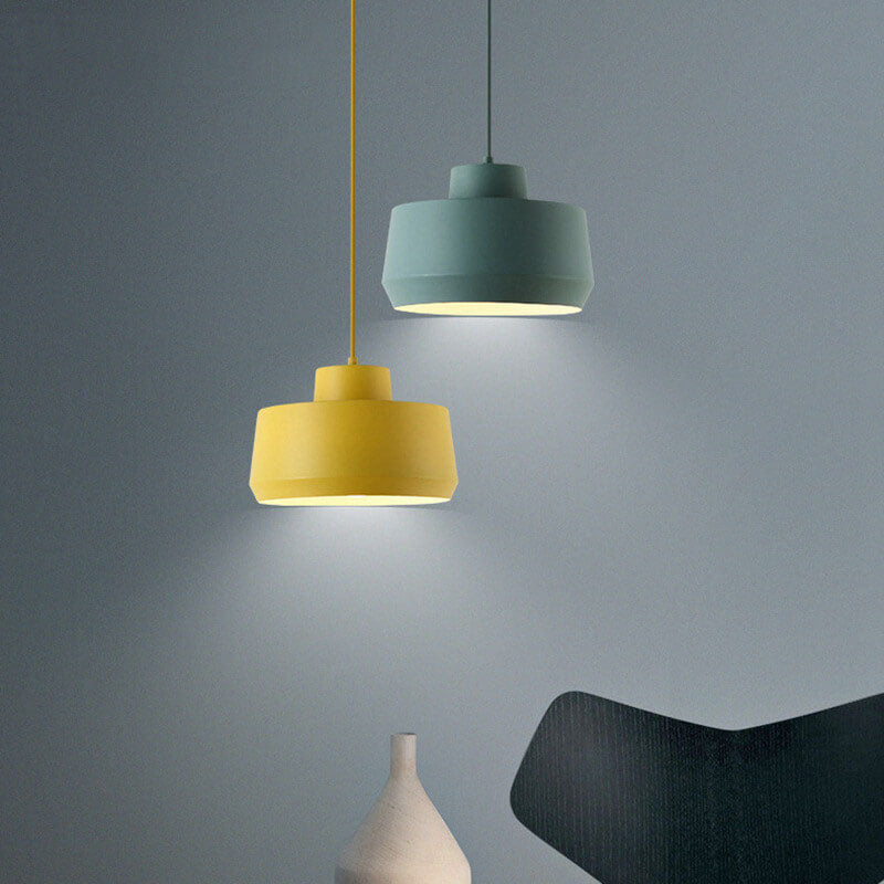 Macaron Candy Jar Aluminum Pendant Light