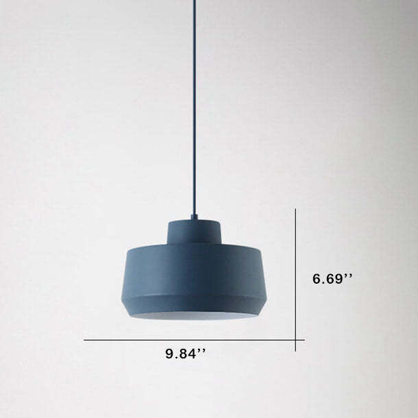 Macaron Candy Jar Aluminum Pendant Light