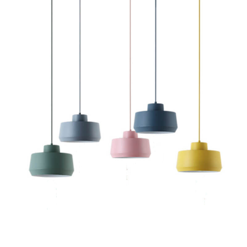 Macaron Candy Jar Aluminum Pendant Light