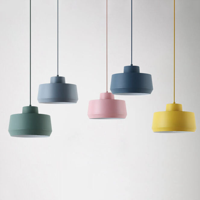 Macaron Candy Jar Aluminum Pendant Light