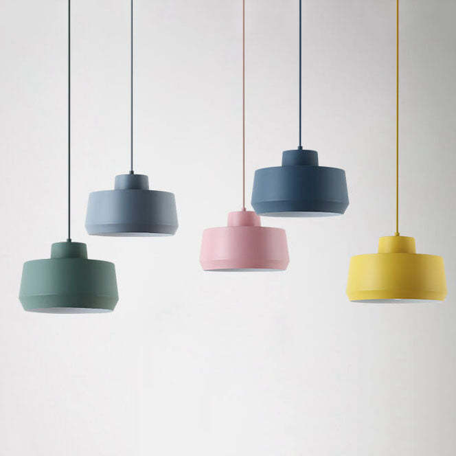 Macaron Candy Jar Aluminum Pendant Light